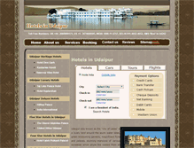 Tablet Screenshot of hotelsinudaipur.com